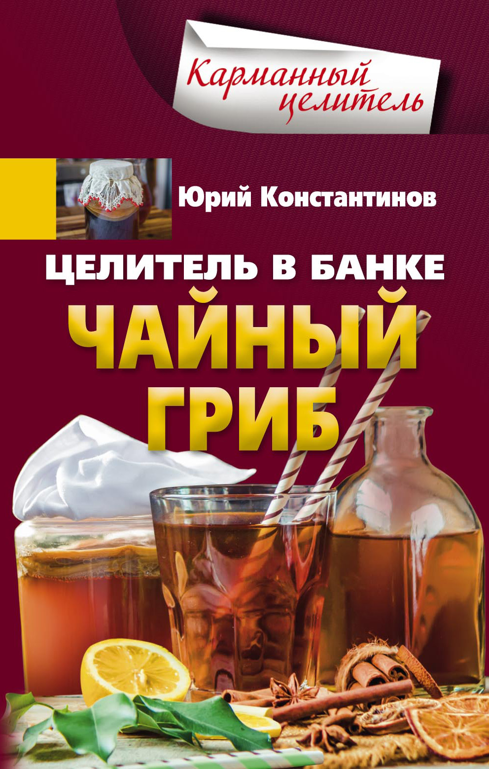 Читать онлайн «Целитель в банке. Чайный гриб», Юрий Константинов – Литрес