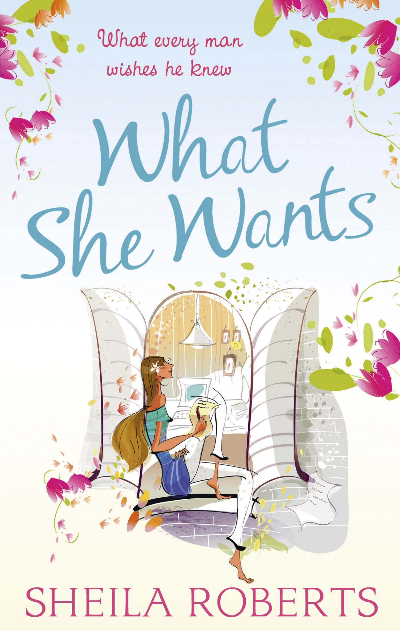 What do she want. Шейла Робертс цветы любви. Книга где героиню зовут Шейла.