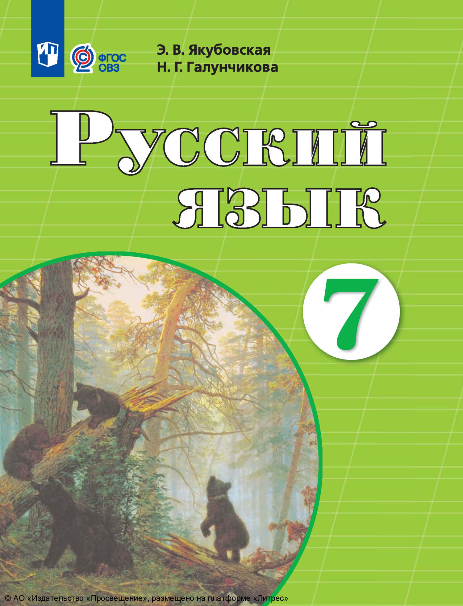 «Русский язык. 7 класс», Н. Г. Галунчикова – скачать pdf на Литрес
