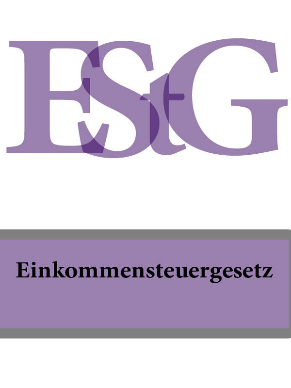 Deutschland — Einkommensteuergesetz – EStG