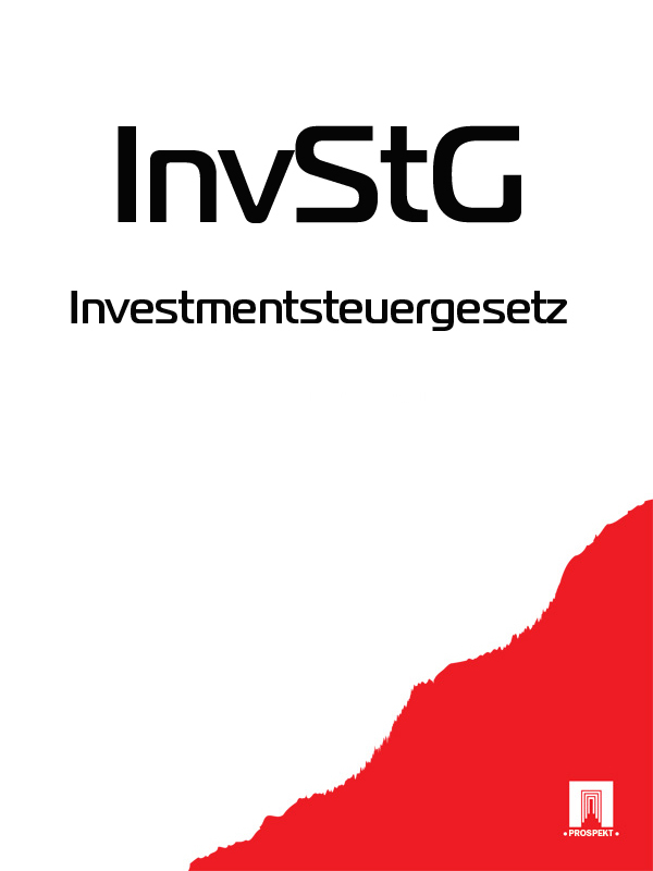 Deutschland — Investmentsteuergesetz – InvStG