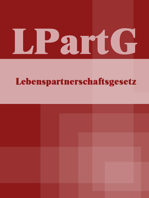 Deutschland — Lebenspartnerschaftsgesetz – LPartG