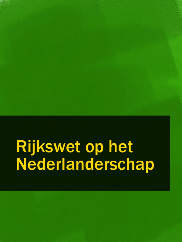 Nederland — Rijkswet op het Nederlanderschap