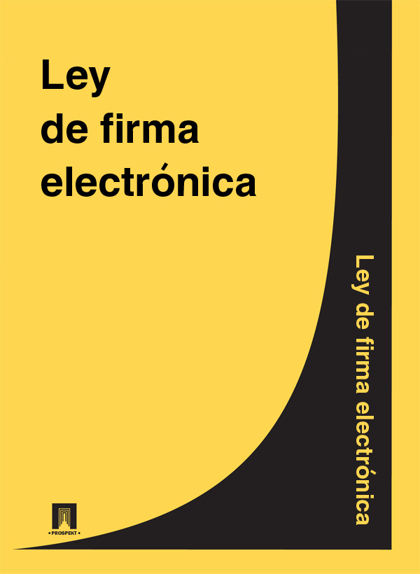 Espana — Ley de firma electronica